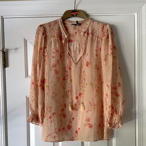 Paige Boho Sheer Blouse